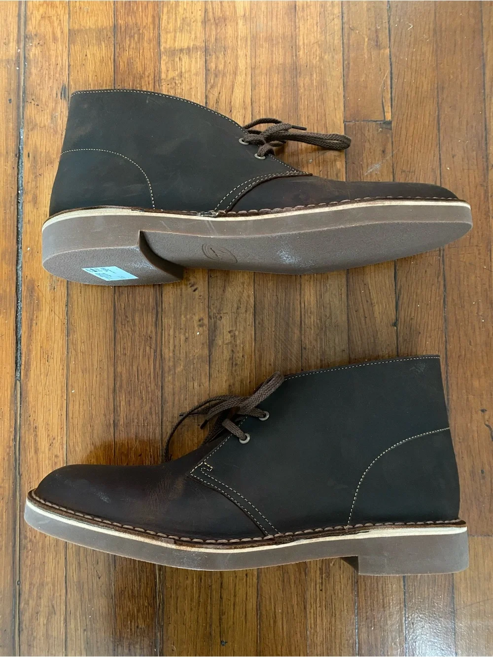 Clark's Men's Beeswax Brown Leather Bushacre 2 Chukka Boots